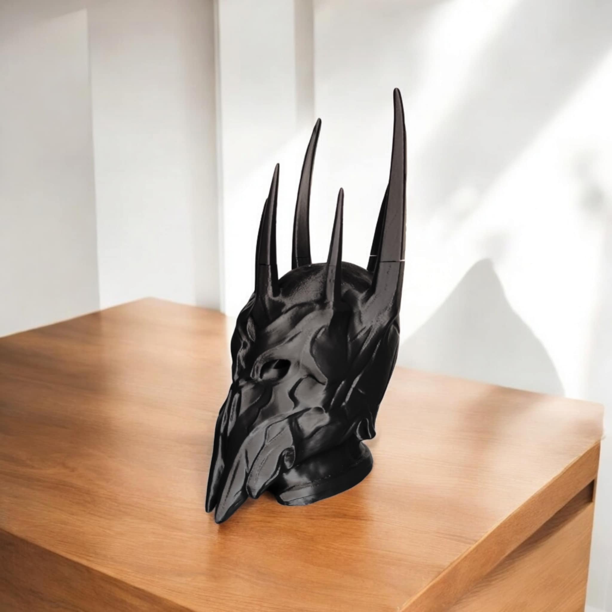 Sauron Headphone Stand, Unique Sauron Bust Holder for Headset, Perfect Desk Organizer & Gift for Fantasy Lovers