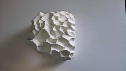 Sculpted Wireless Wall Sconce