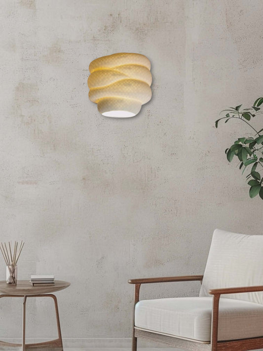 Spiral Wireless Wall Sconce