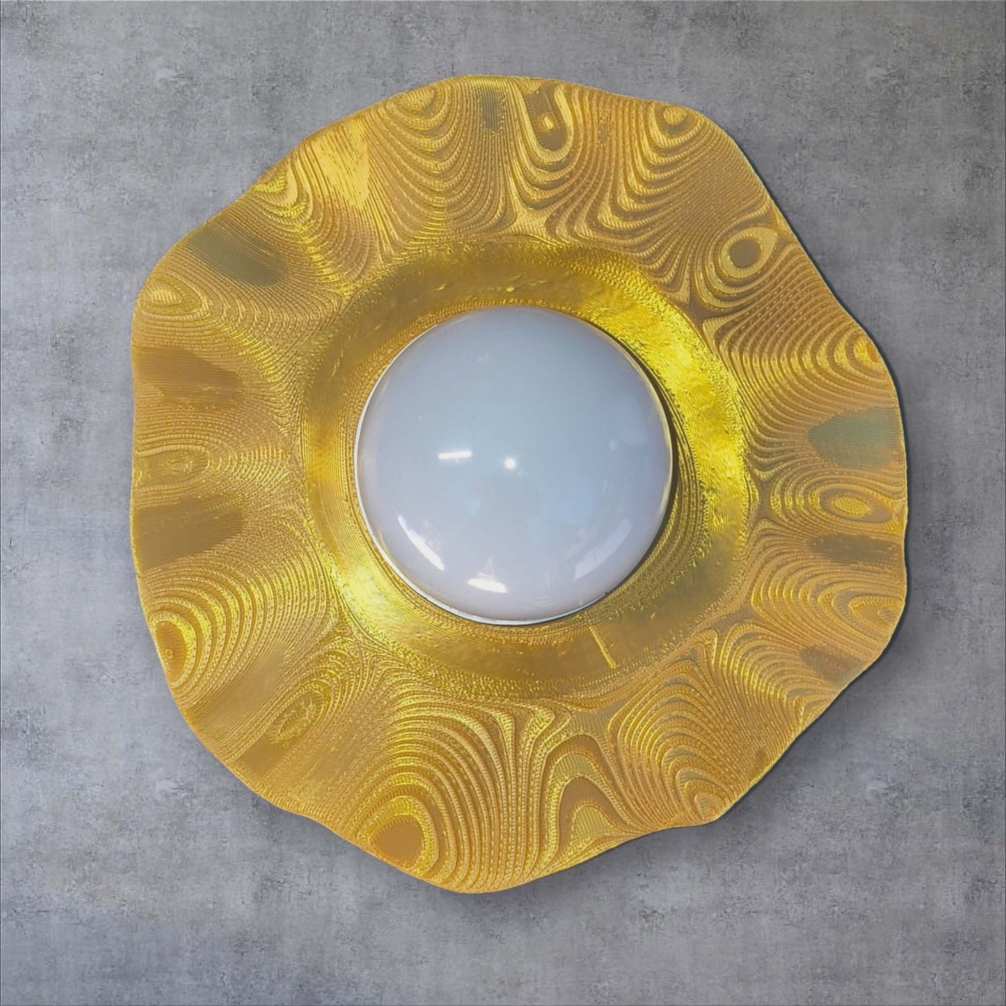 Wireless Wall Sconce – Modern ripples Light