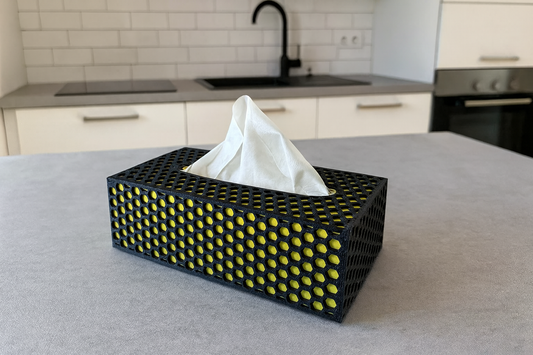 Honeycomb Tissue Box Cover – Modern 3D Printed Design 🐝