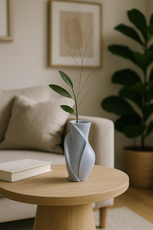 Sinister Select Aurora Speckled Vase – Minimalist Flowing Form