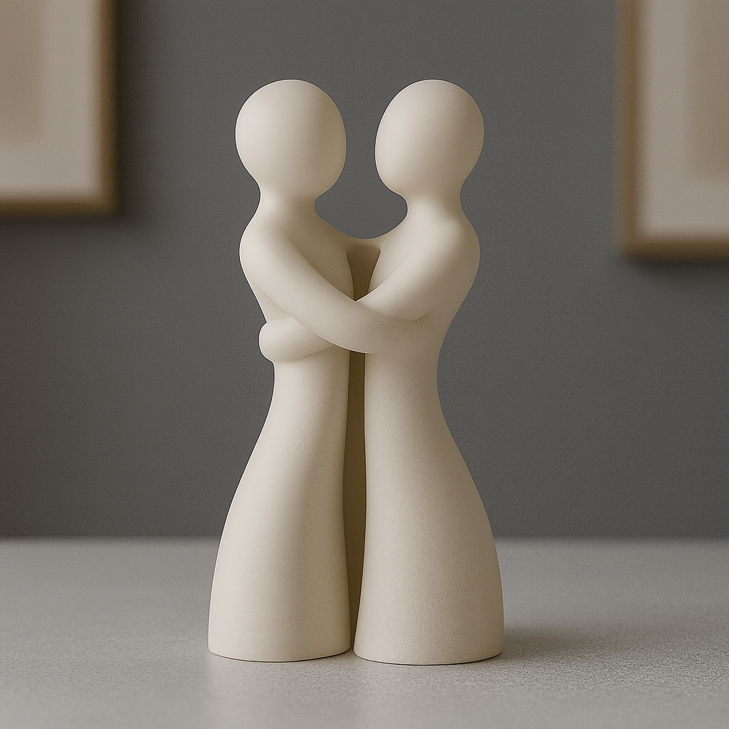 Loving Embrace — 3D Printed Sculptural Vase