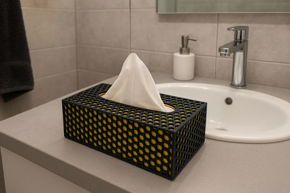 Honeycomb Tissue Box Cover – Modern 3D Printed Design 🐝