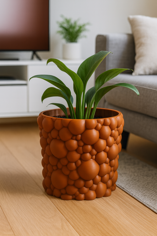 Bubble Gum Plant Planter Pot – made with Eco-Friendly PLA