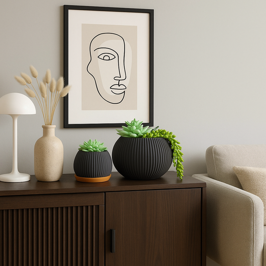 Sinister Select Moon Planter Pot