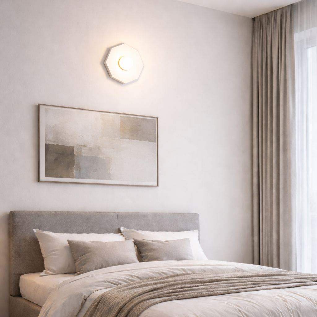 Vortex Wireless Wall Sconce — no wiring, no drilling, installs in minutes