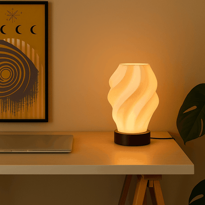 Sinister Select Shwoos Lamp – Hand-Printed in Perth | Modern cordless LED Table Lamp