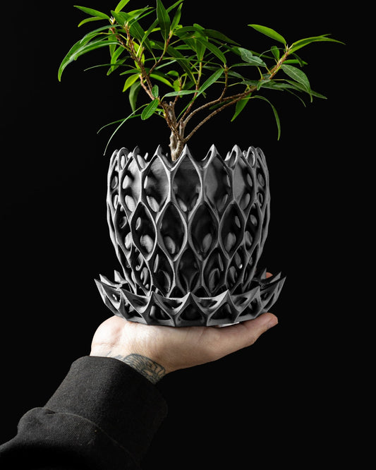 Invader Planter Pot