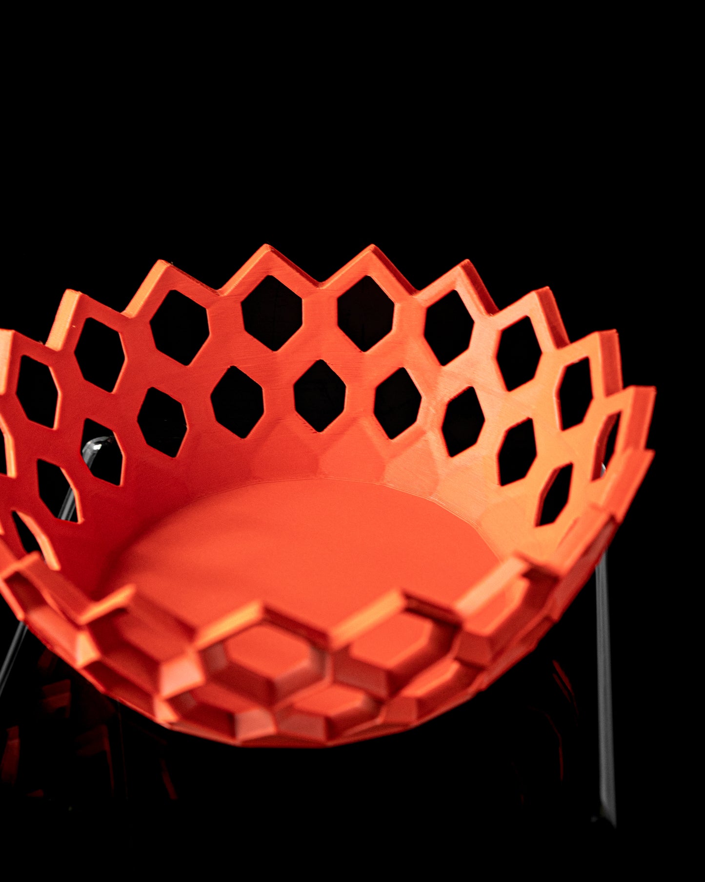 Hex Bowl – Modern Geometric Storage