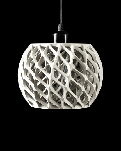 Loop Pendant Lamp Shade – Modern Sculptural Design for E26/E27 LED Bulbs