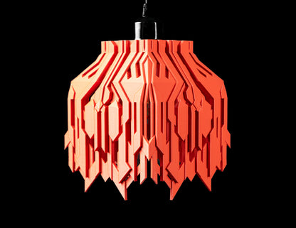 Uplink Lamp Shade – Modern 3D Printed Pendant for E26/E27 Bulbs