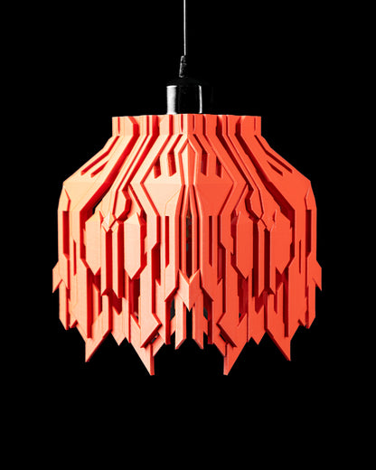 Uplink Lamp Shade – Modern 3D Printed Pendant for E26/E27 Bulbs