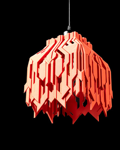 Uplink Lamp Shade – Modern 3D Printed Pendant for E26/E27 Bulbs