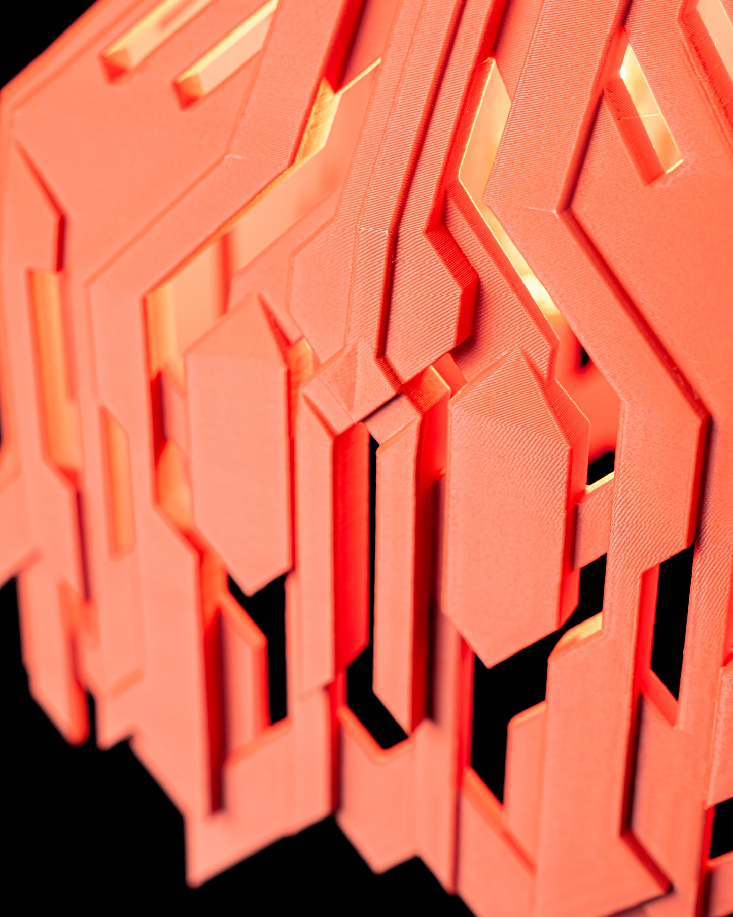 Uplink Lamp Shade – Modern 3D Printed Pendant for E26/E27 Bulbs