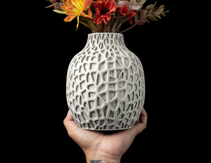 Pulp Flower Vase