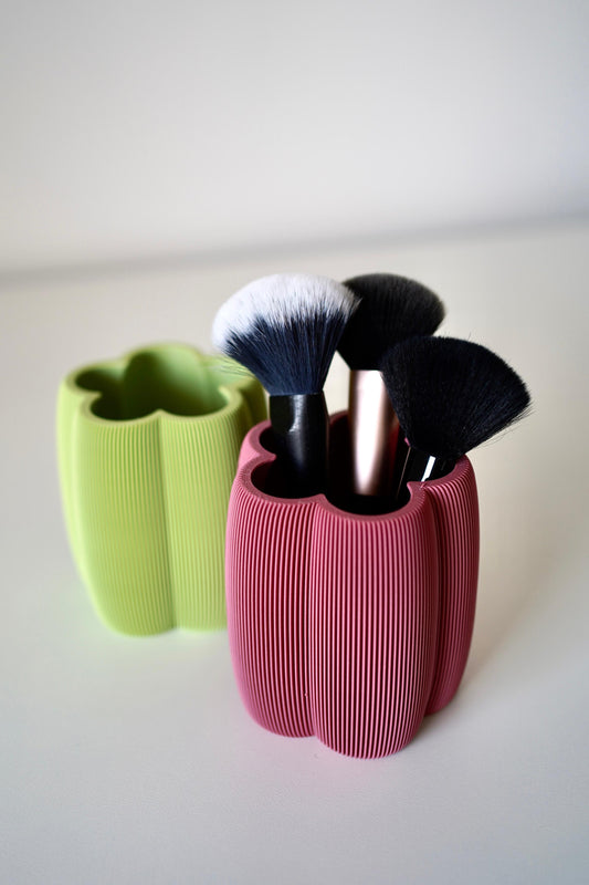 FLOLLIA – Minimalist Make up brush cup for Everyday Use