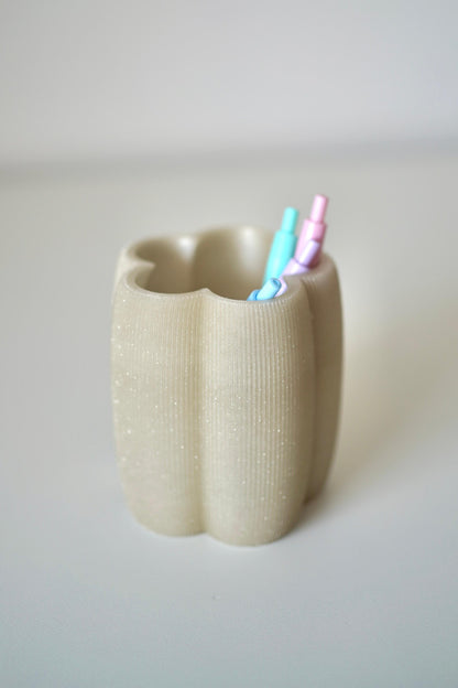 FLOLLIA – Minimalist Make up brush cup for Everyday Use