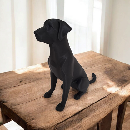 Minimalist Labrador Sculpture – Timeless & Elegant Design