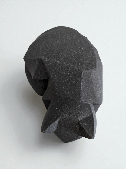 Cute Waiting Low Poly Kitten
