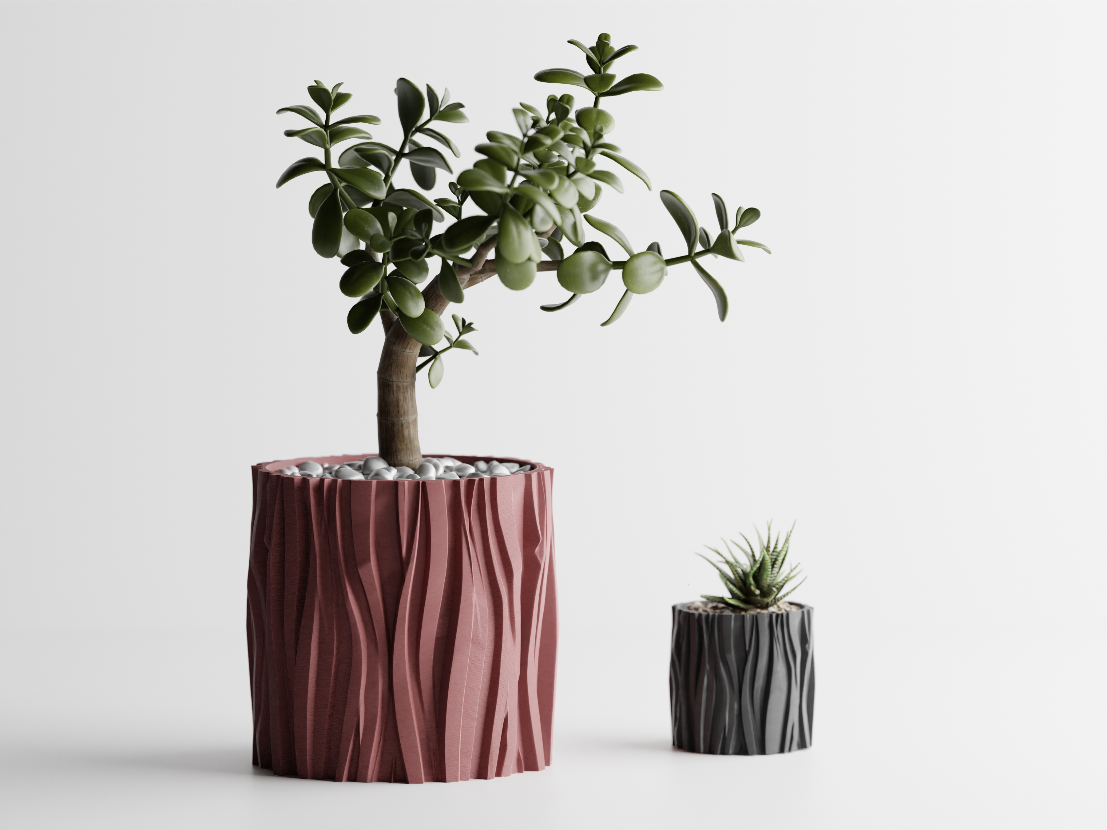 Wavey pot 3 Planter Pot
