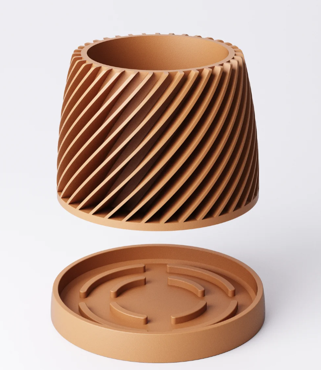 Fin Planter Pot