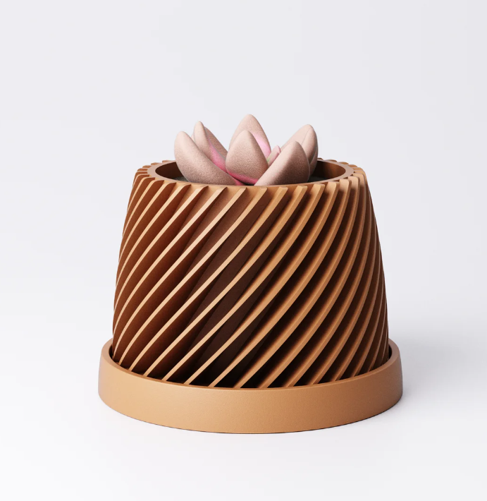 Fin Planter Pot