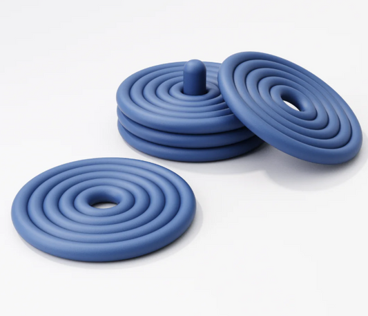 Set of 4 circle modern coasters
