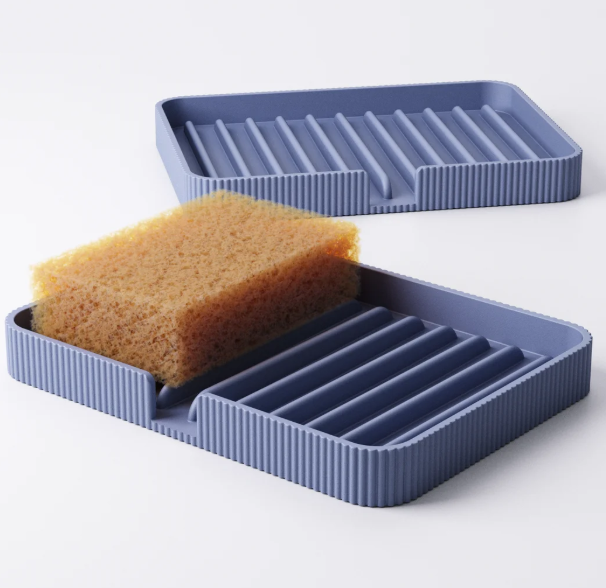 Bathroom or Kitchen Drainage Tray – For Sponges, Soap &amp; Accessories
