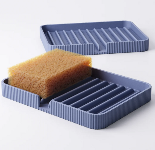Bathroom or Kitchen Drainage Tray – For Sponges, Soap &amp; Accessories