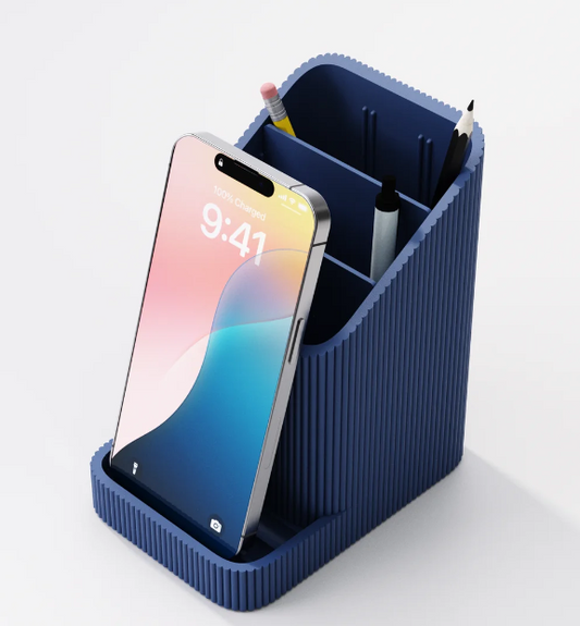Desk Organizer Type 3 – With Adjustable Phone Holder