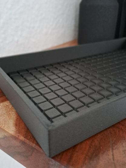Designer Key & Small Items Tray – “Bricked” Edition