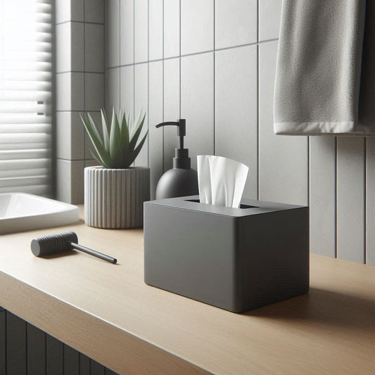 Minimalist Two-Part Tissue Box – Elegant & Functional Design