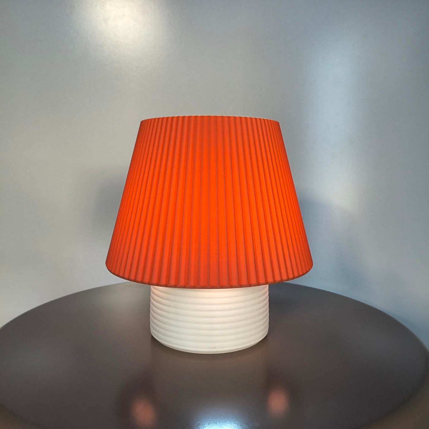 The Ember Mini — Cordless Ribbed LED Table Lamp