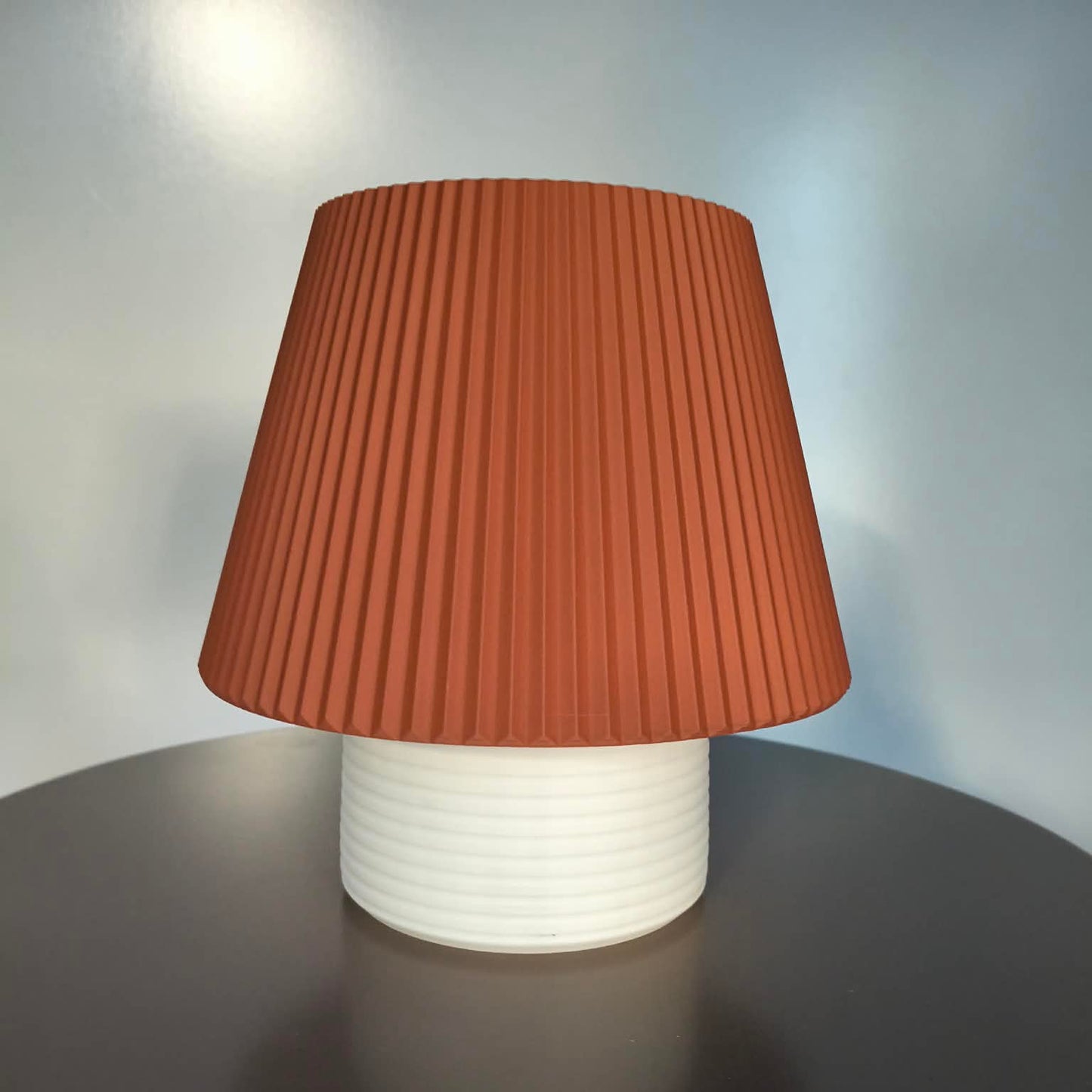 The Ember Mini — Cordless Ribbed LED Table Lamp
