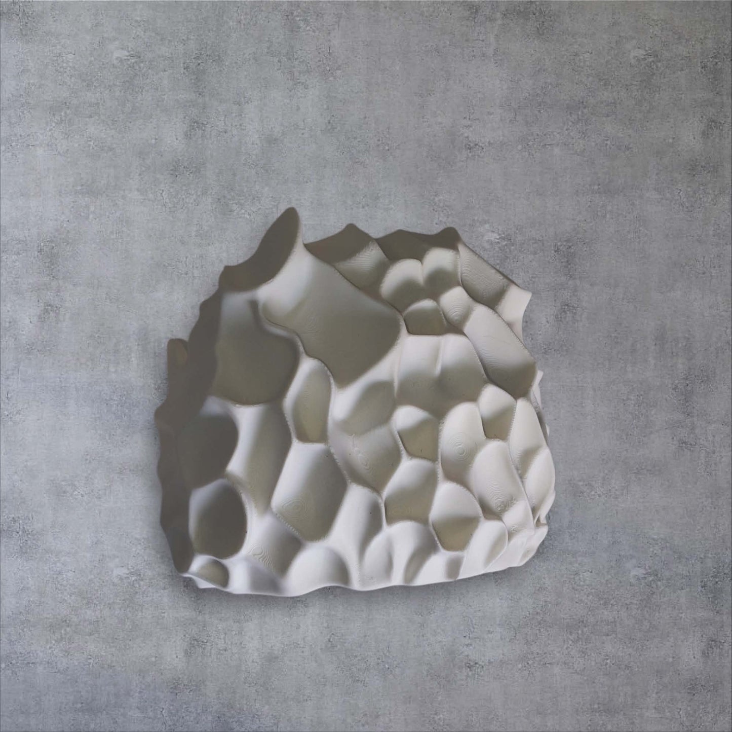 Sculpted Wireless Wall Sconce