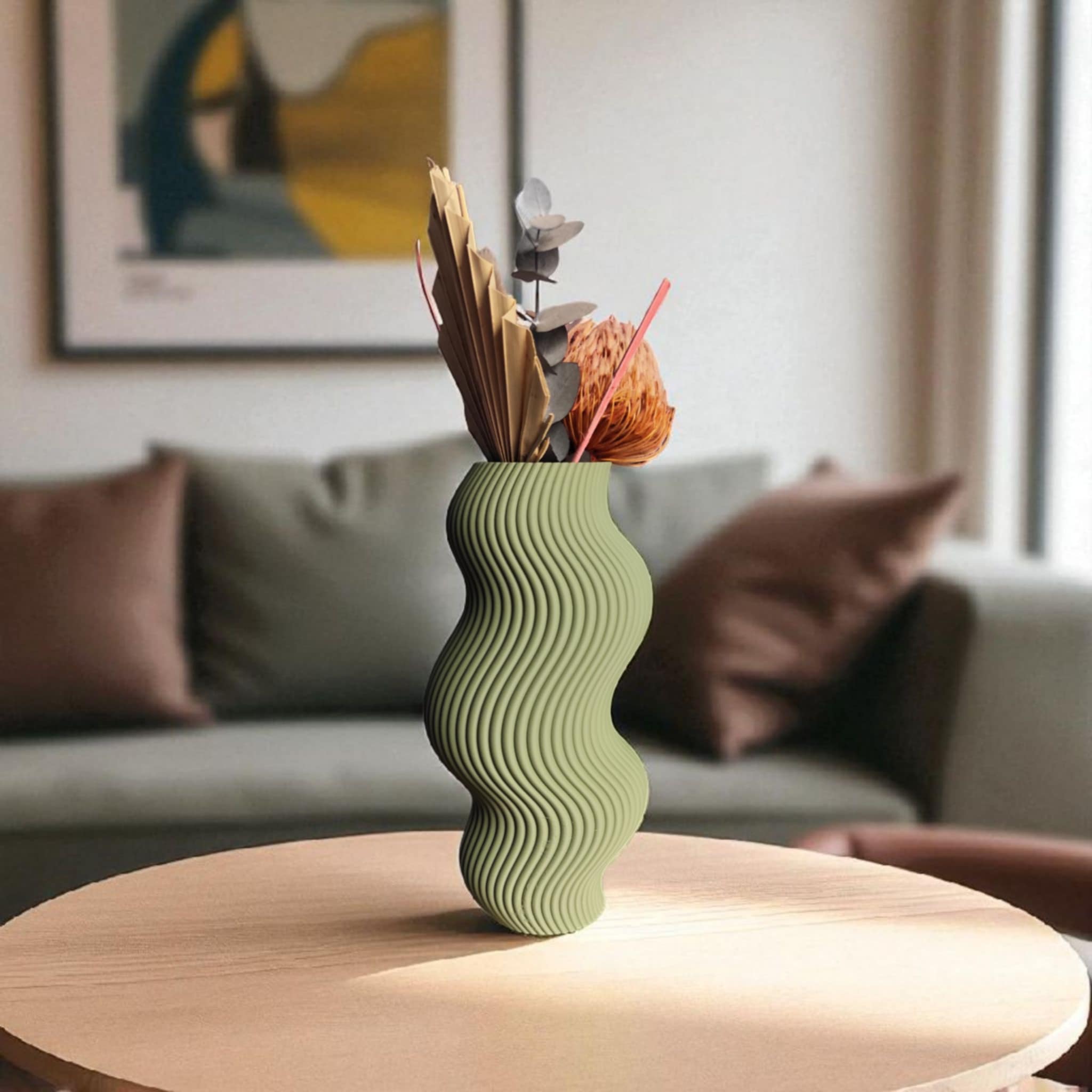 Sinister Select  Modern Curl Vase