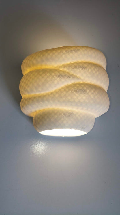Spiral Wireless Wall Sconce