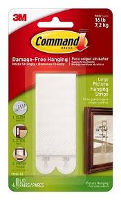 "Extra command strips"