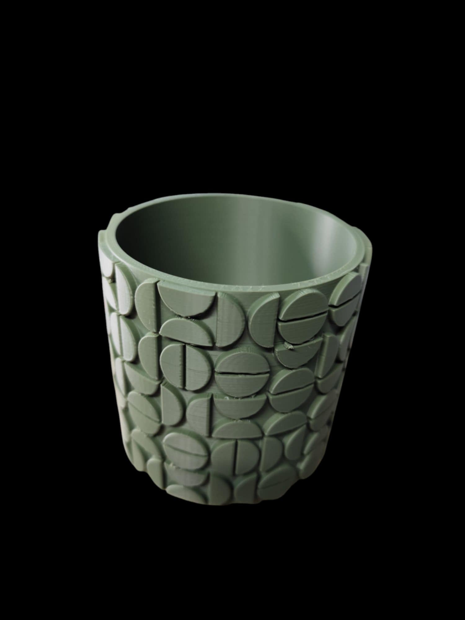 Sinister Select Half Circles Planter Pot inc tray