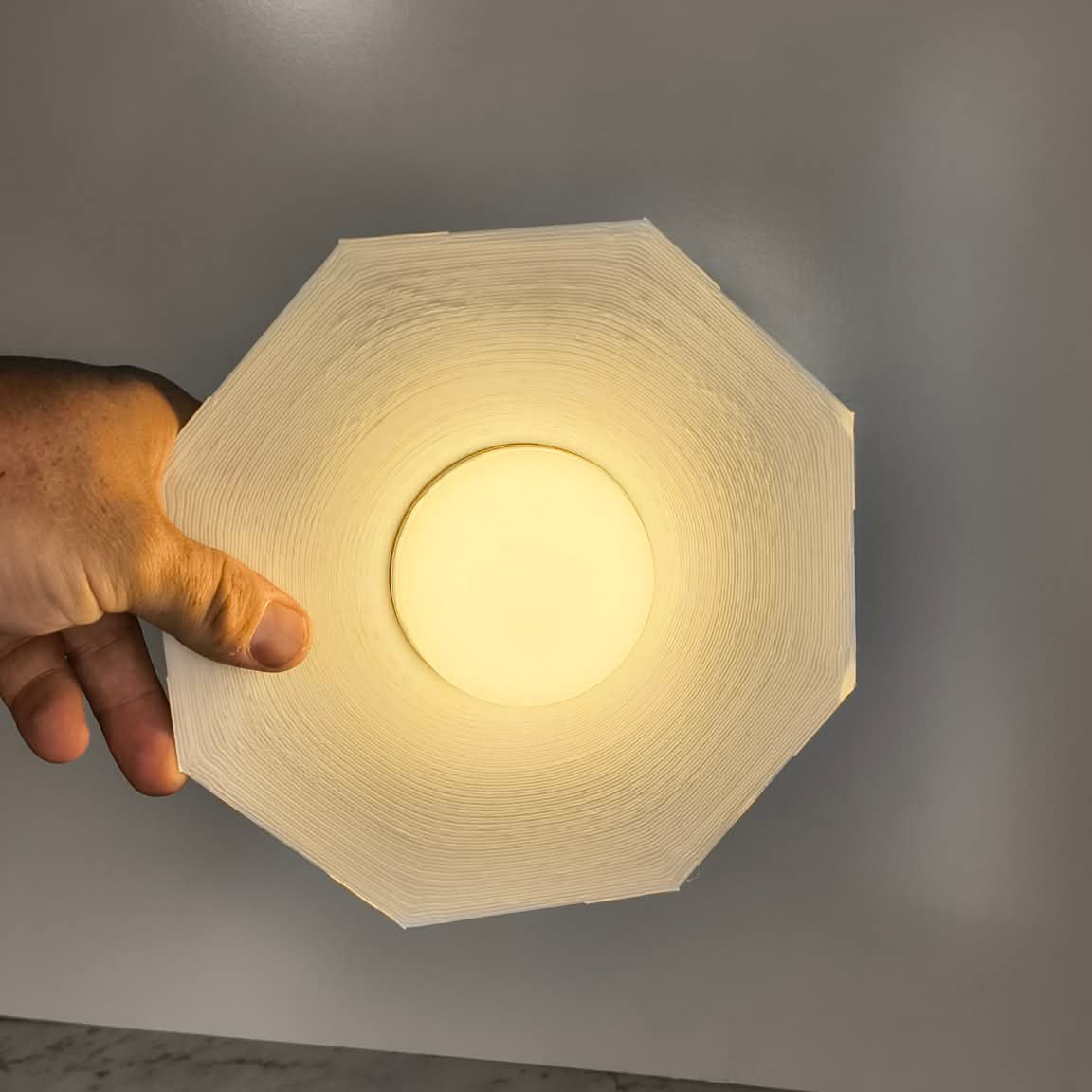 Vortex Wireless Wall Sconce — no wiring, no drilling, installs in minutes