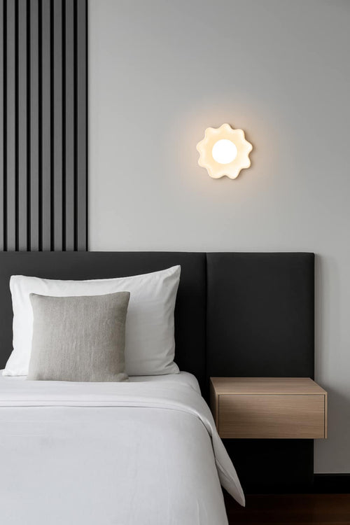 15 cm Wireless Wall Sconce – Modern Wavy Light