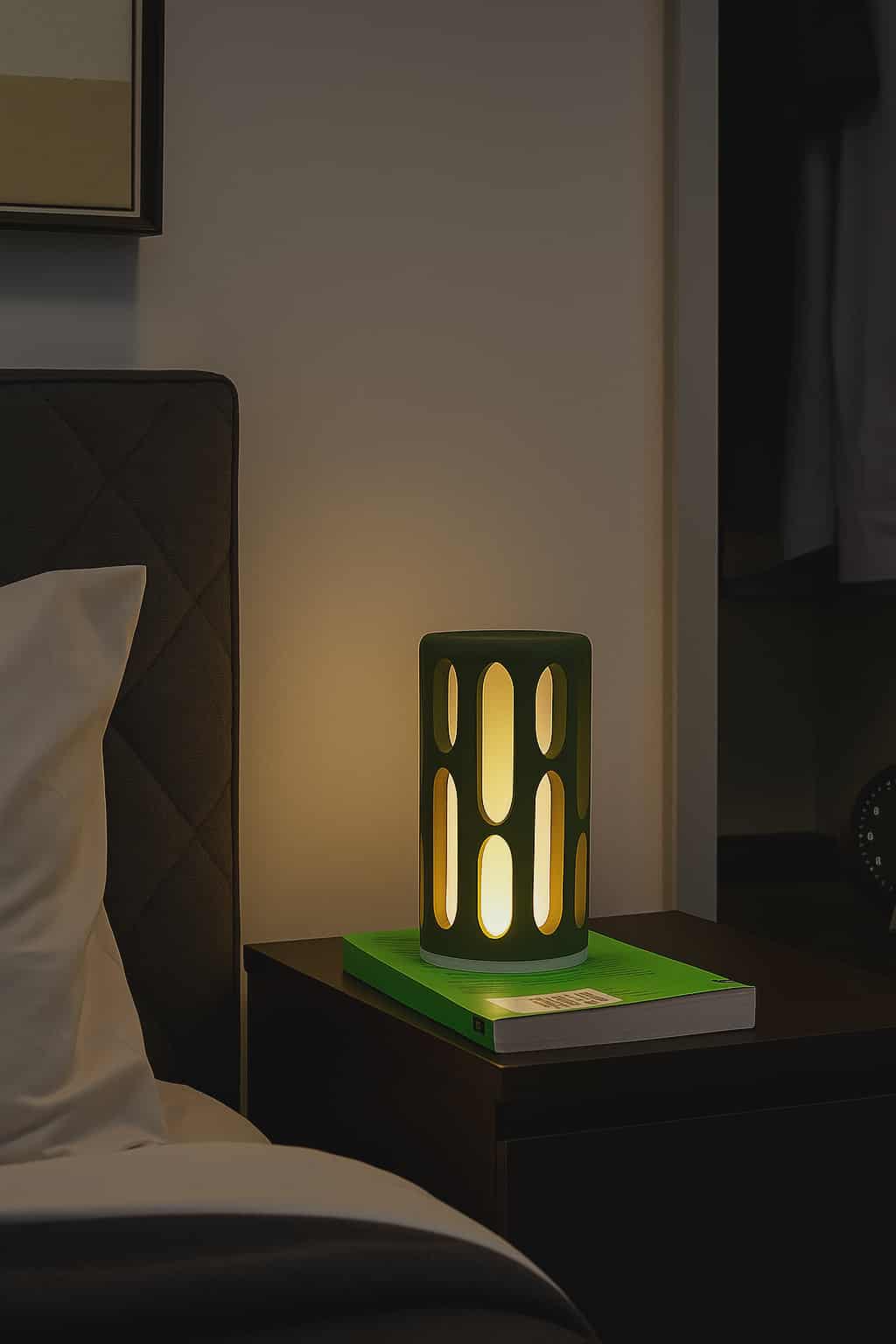 Futuristic USB LED Lamp – Modern 3D-Printed Accent Light