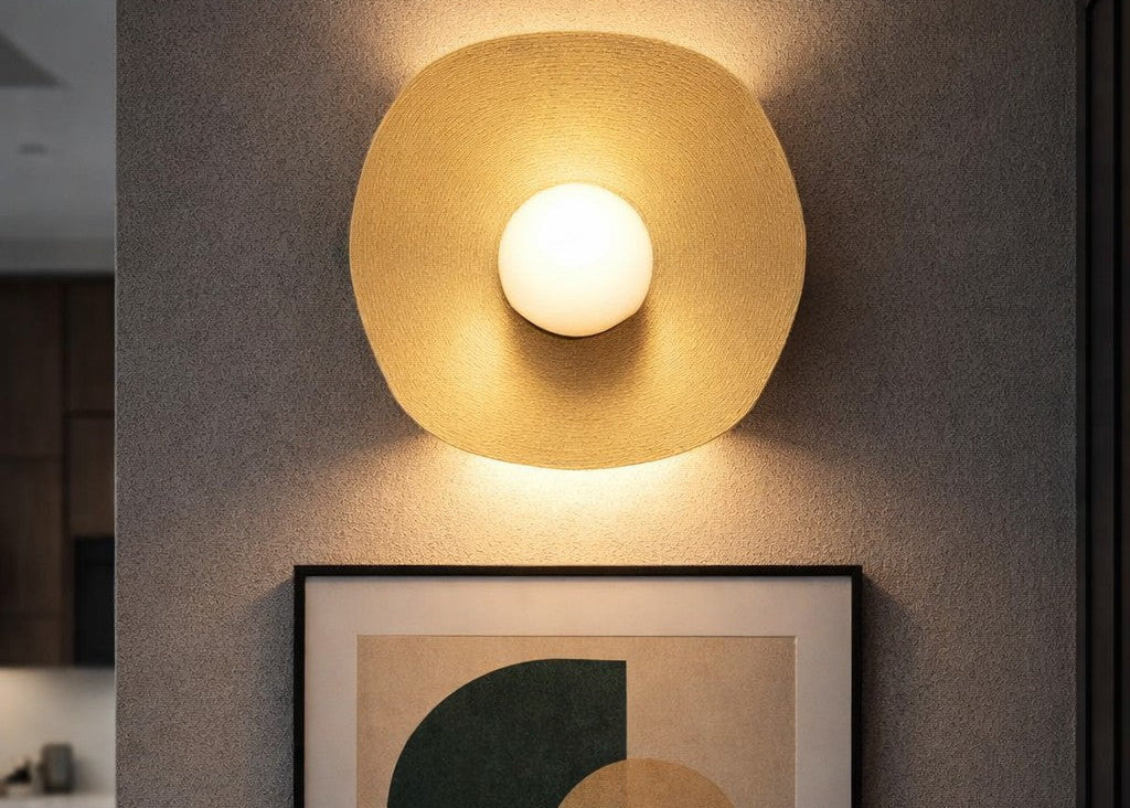 Pearl Wireless Wall Sconce — no wiring, no drilling, installs in minutes