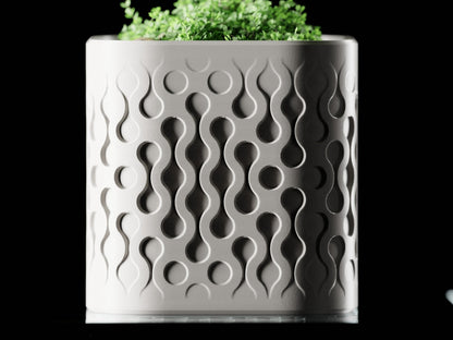 Flowform Planter Pot