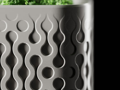 Flowform Planter Pot