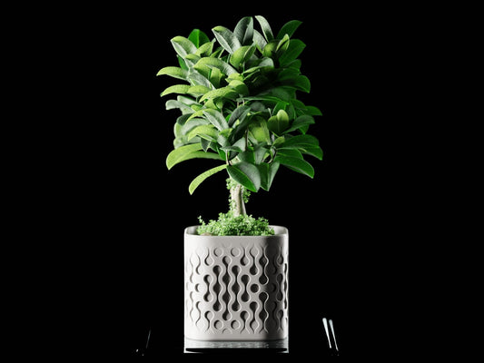 Flowform Planter Pot