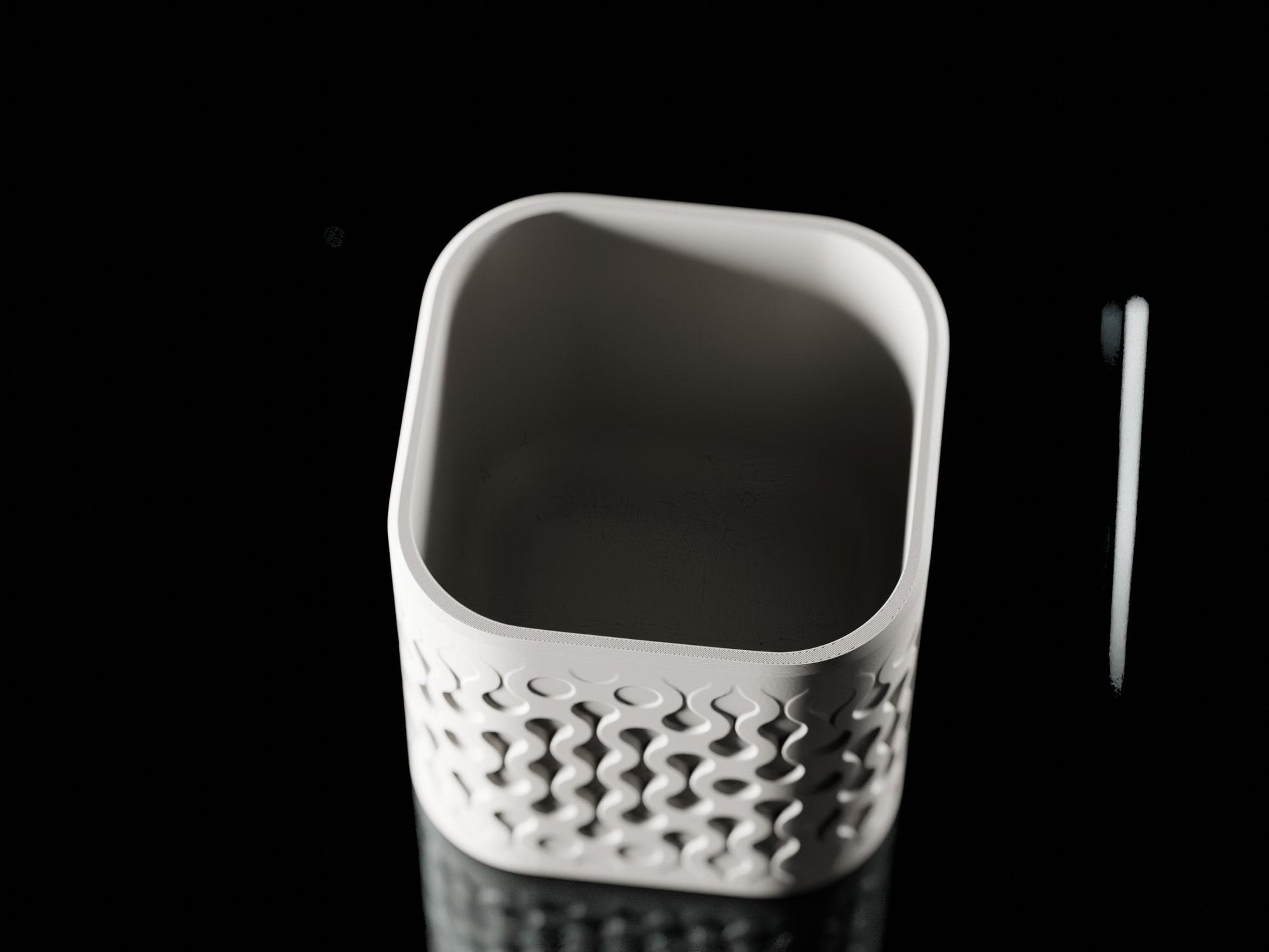 Flowform Planter Pot