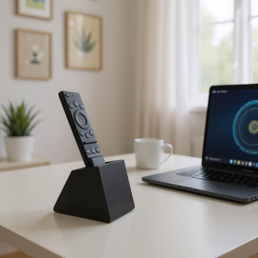 Modern Single Remote Control Holder – Sleek Stylish Organised