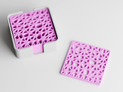 Organic Cell Coaster Set